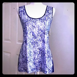 Dana Buchanan Sequined Sleeveless Top
